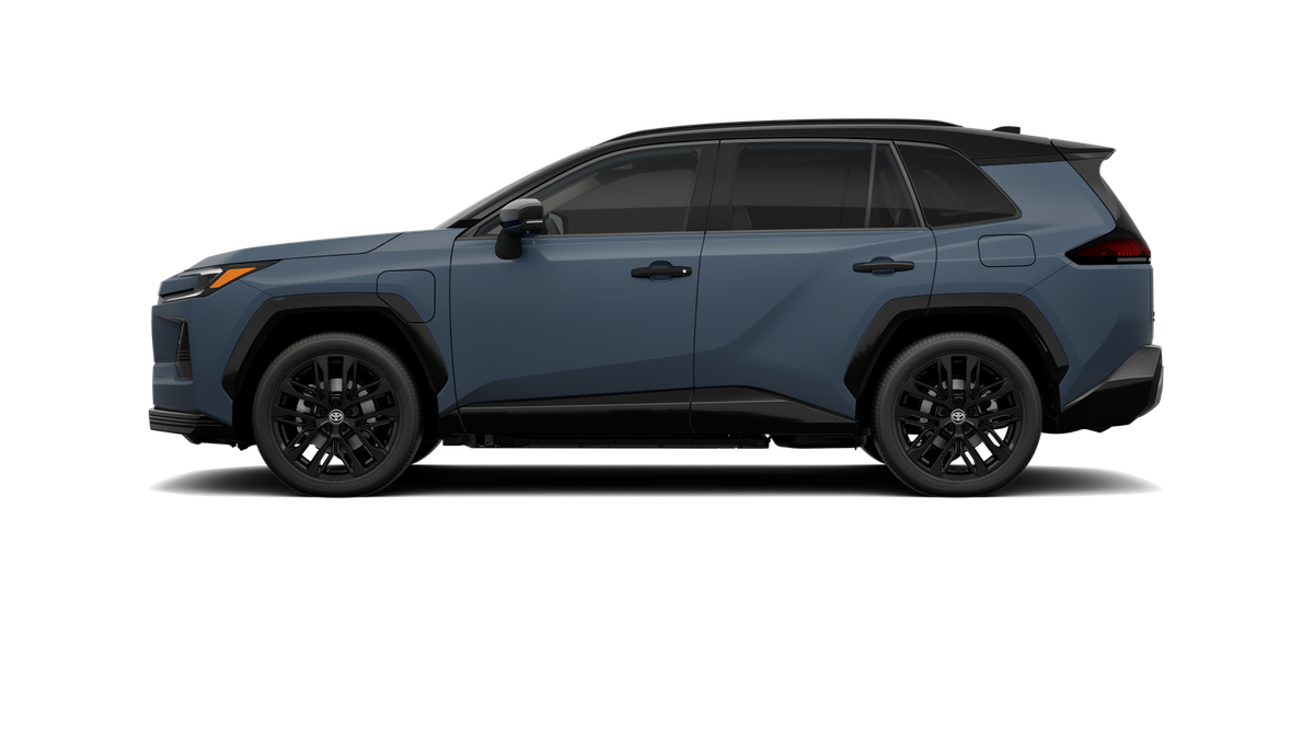 New 2026 Storm Cloud with Midnight Black Metallic roof Toyota XSE image 4