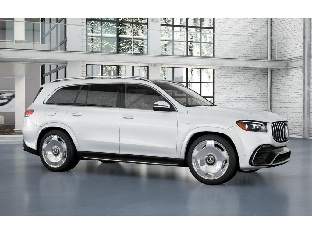 New 2026 MANUFAKTUR Moonlight White Metallic Mercedes-Benz AMG® GLS 63 4MATIC+ SUV image 55