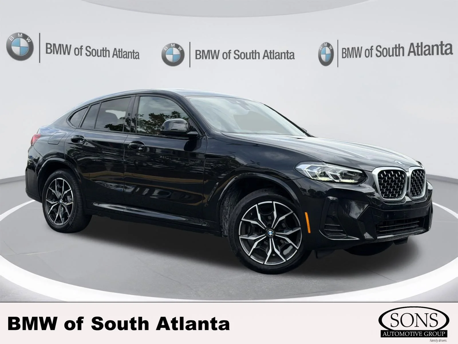 Certified Used 2025 Black Sapphire Metallic BMW xDrive30i image 1