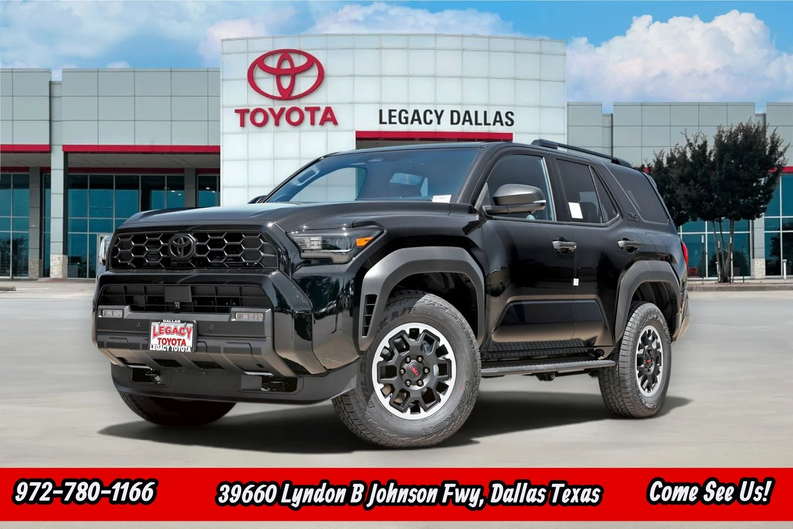 New 2026 Black Toyota TRD Off-Road Premium image 1