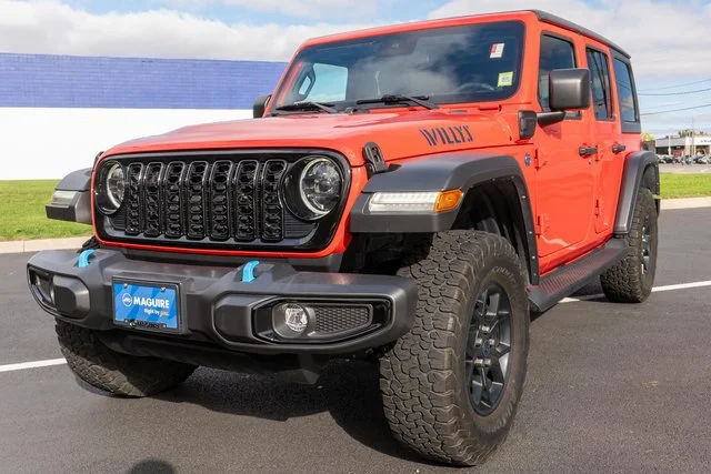 Used 2024 Red Jeep Willys 4xe image 2