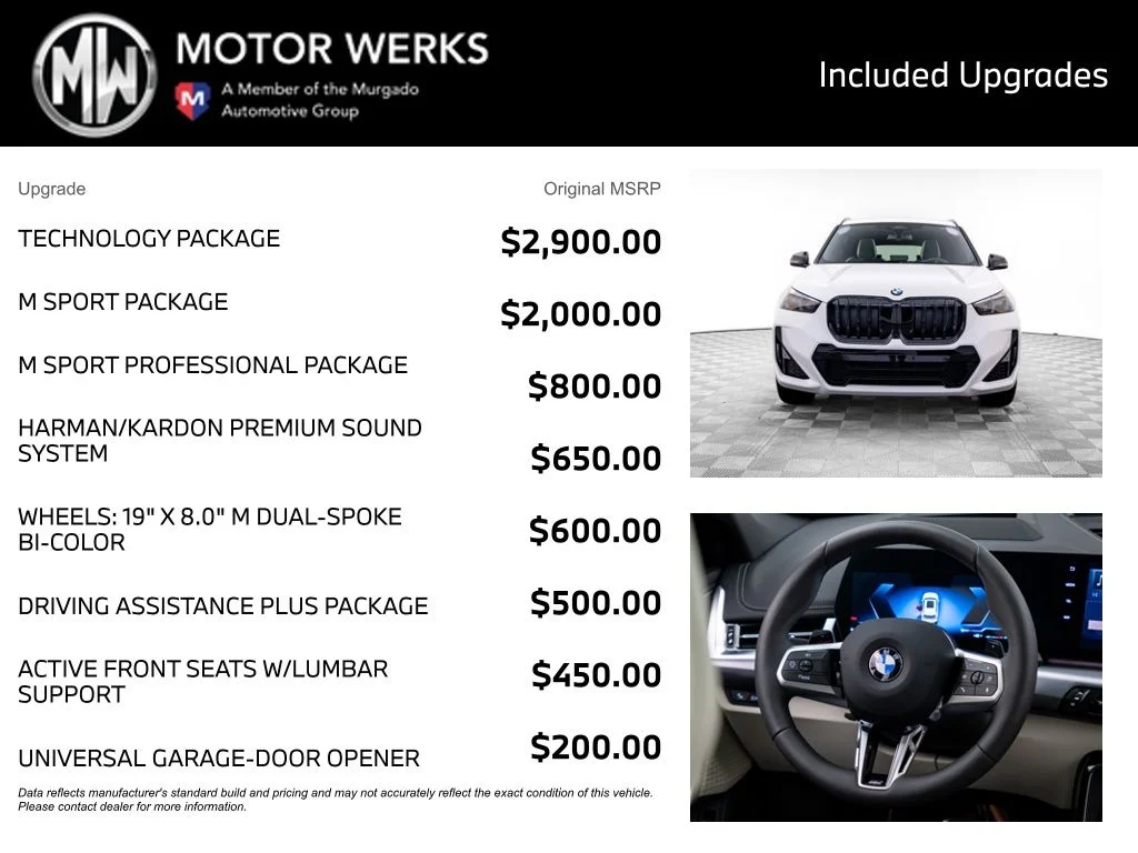 New 2026 White BMW xDrive28i image 4