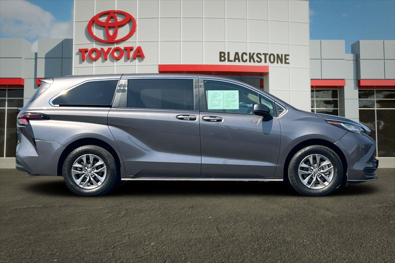 Certified Used 2023 Predawn Gray Mica Toyota LE image 2