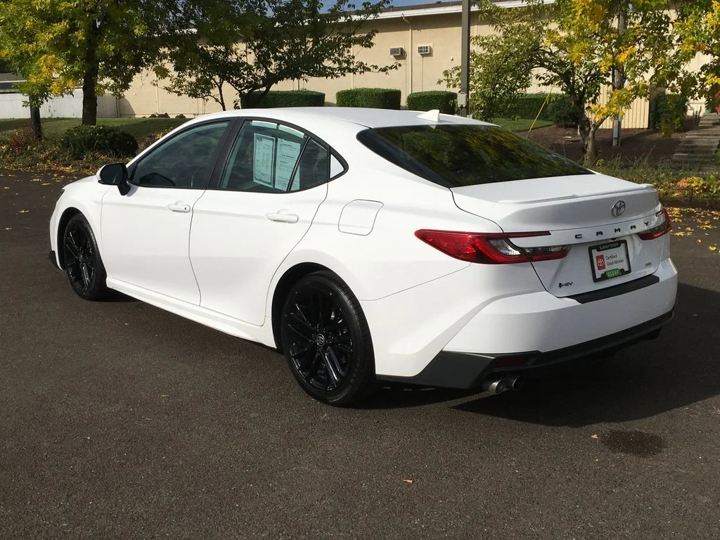 Certified Used 2025 White Toyota SE image 4