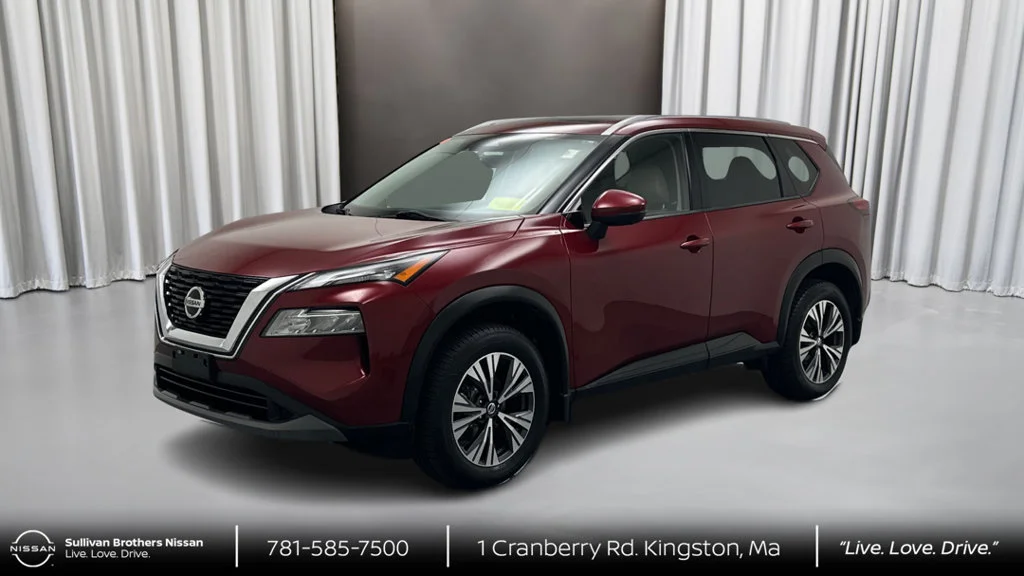 Used 2021 Red Nissan SV image 1