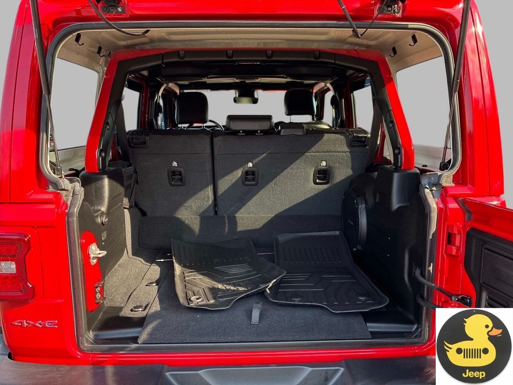 Used 2021 Red Jeep Unlimited Sahara 4xe image 11