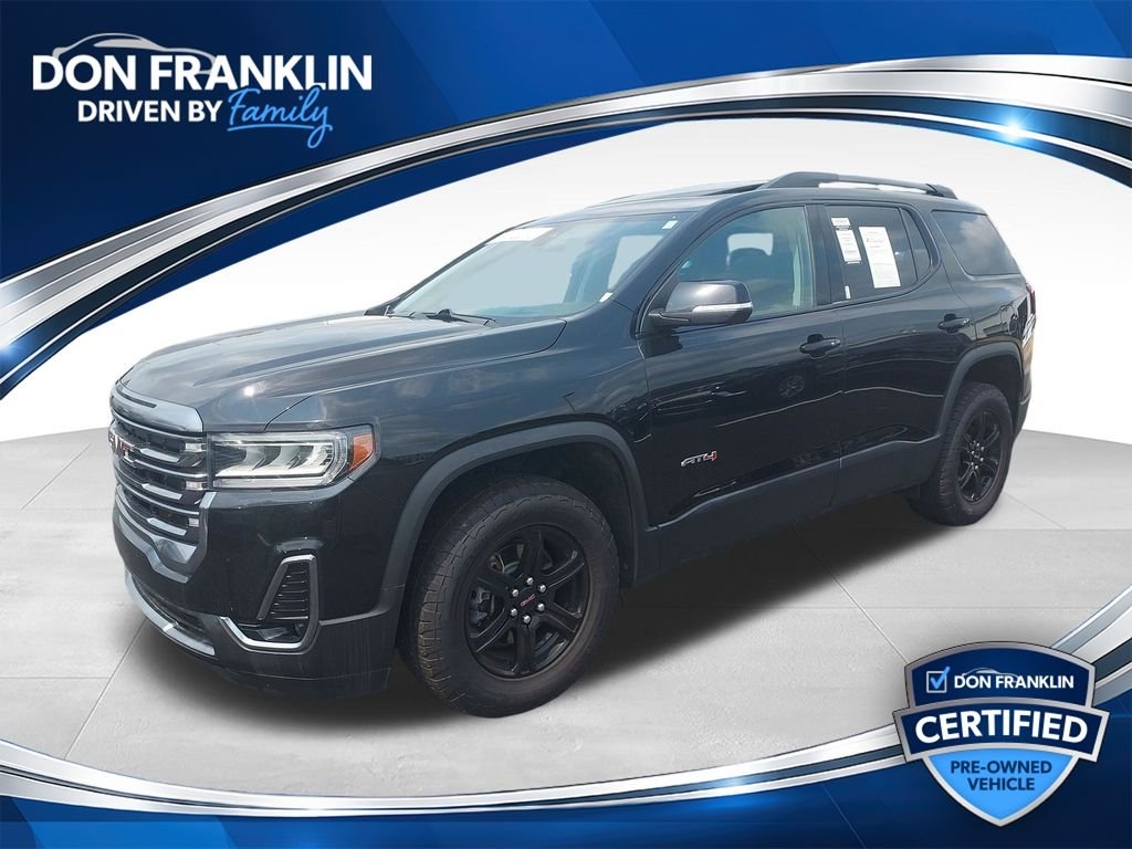 Certified Used 2023 Black GMC AT4 image 1
