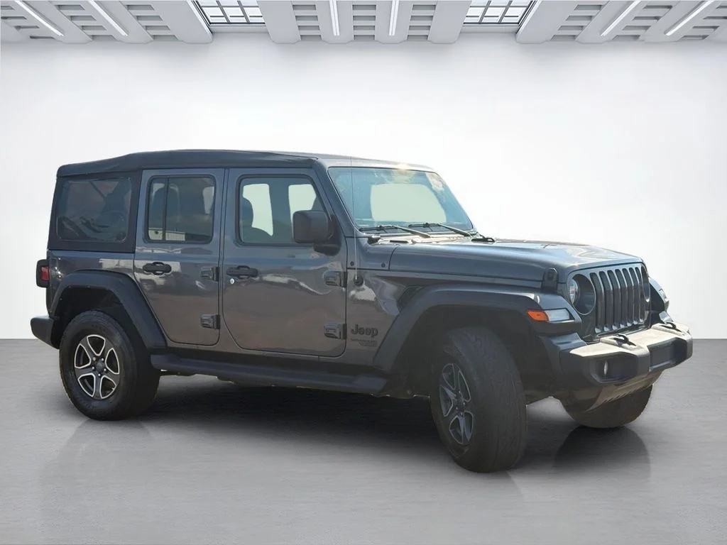 Used 2021 Gray Jeep Unlimited Sport S image 9