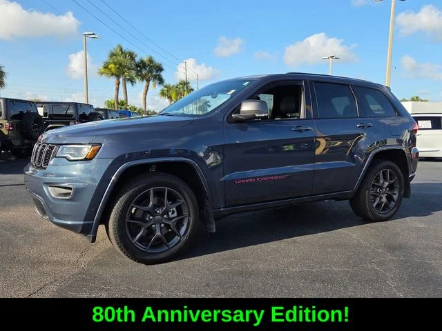 Certified Used 2021 Blue Jeep Limited image 3