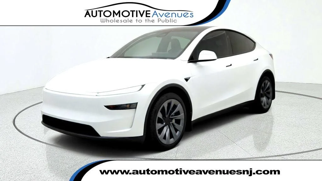 Used 2026 Pearl White Multi-Coat Tesla Long Range AWD image 1