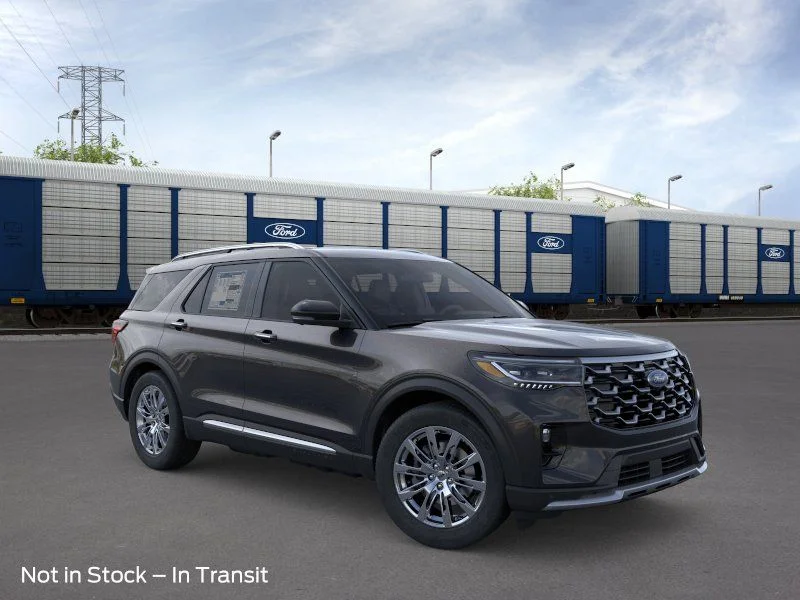 New 2026 Agate Black Metallic Ford Platinum image 1