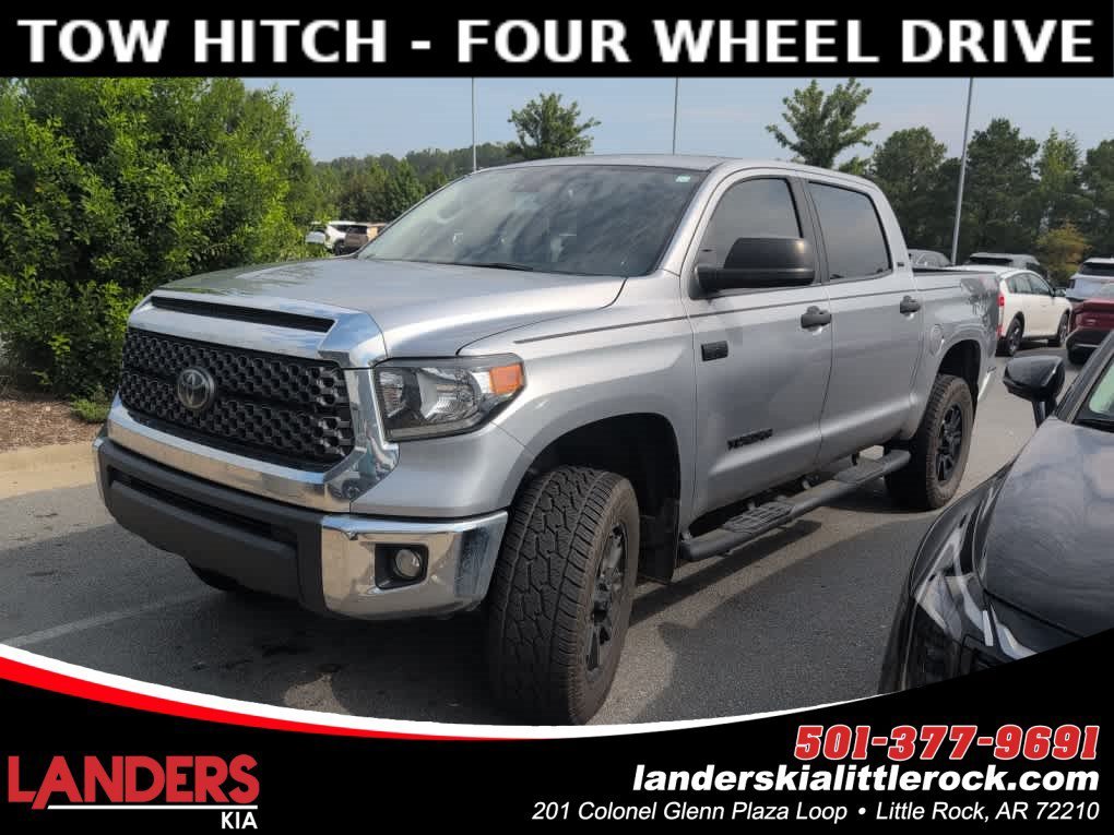 Used 2021 Silver Sky Metallic Toyota SR5 image 1