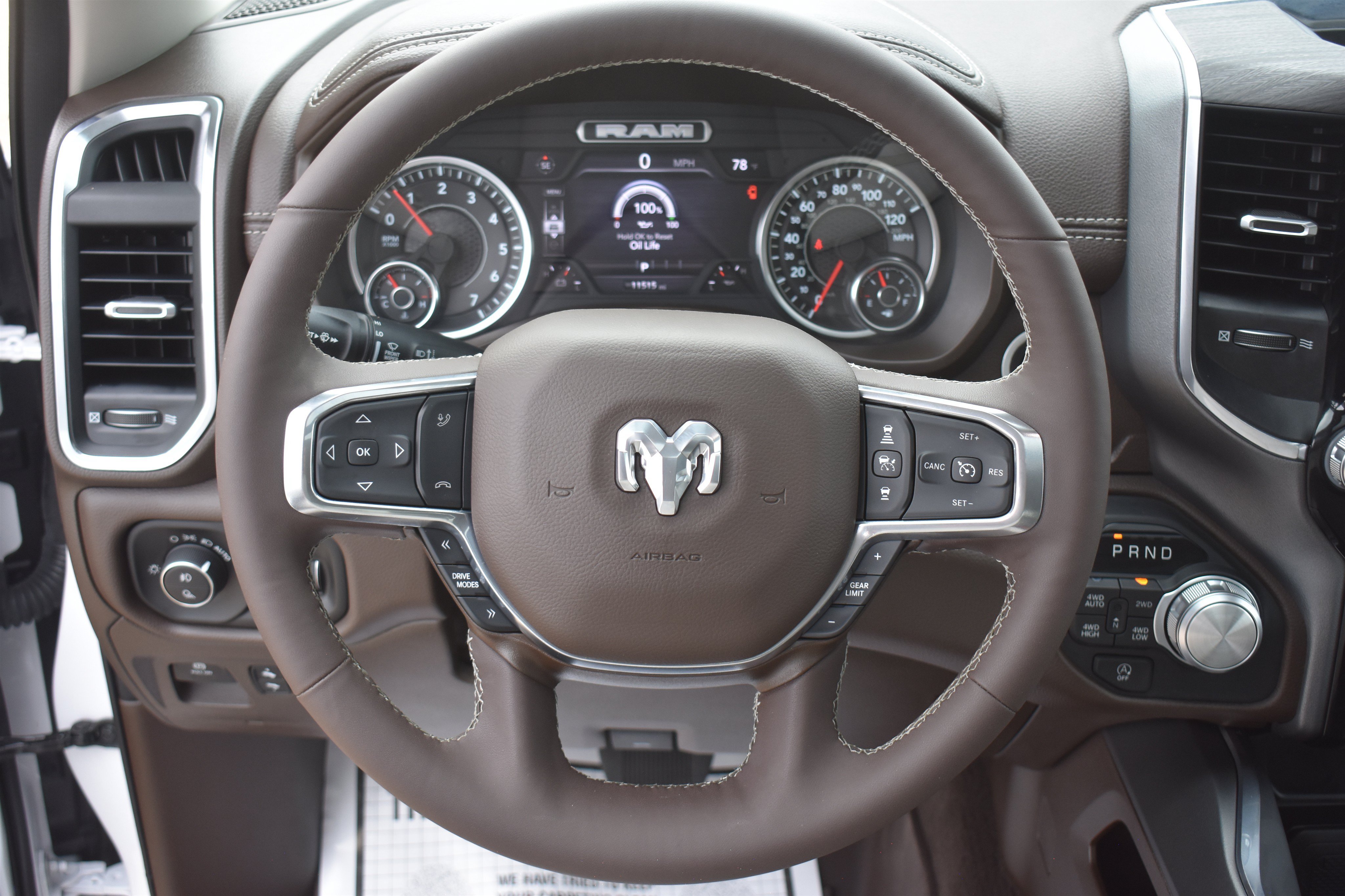 Used 2025 Bright White Clearcoat Ram Laramie image 21