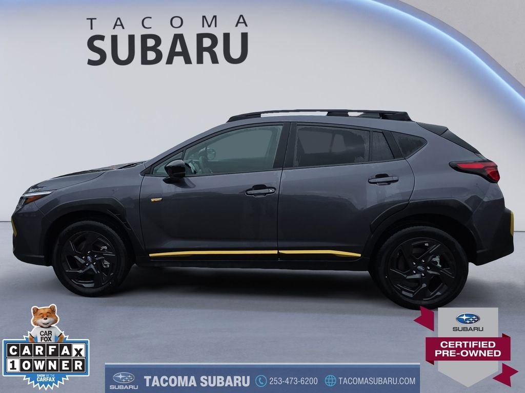 Certified Used 2025 Gray Subaru Sport image 2