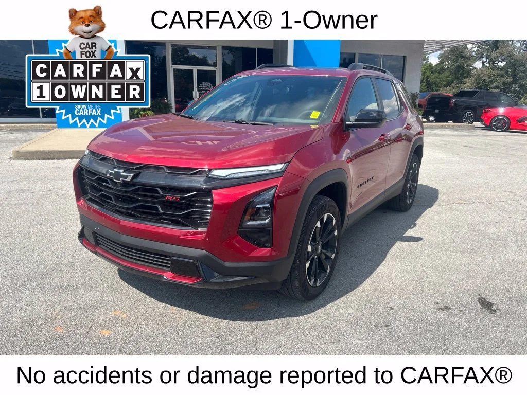 Used 2026 Radiant Red Tintcoat Chevrolet RS image 3
