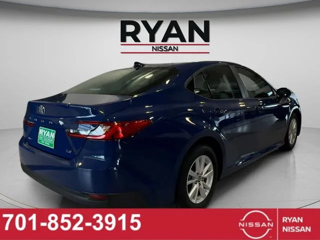 Certified Used 2026 Blue Toyota LE image 3