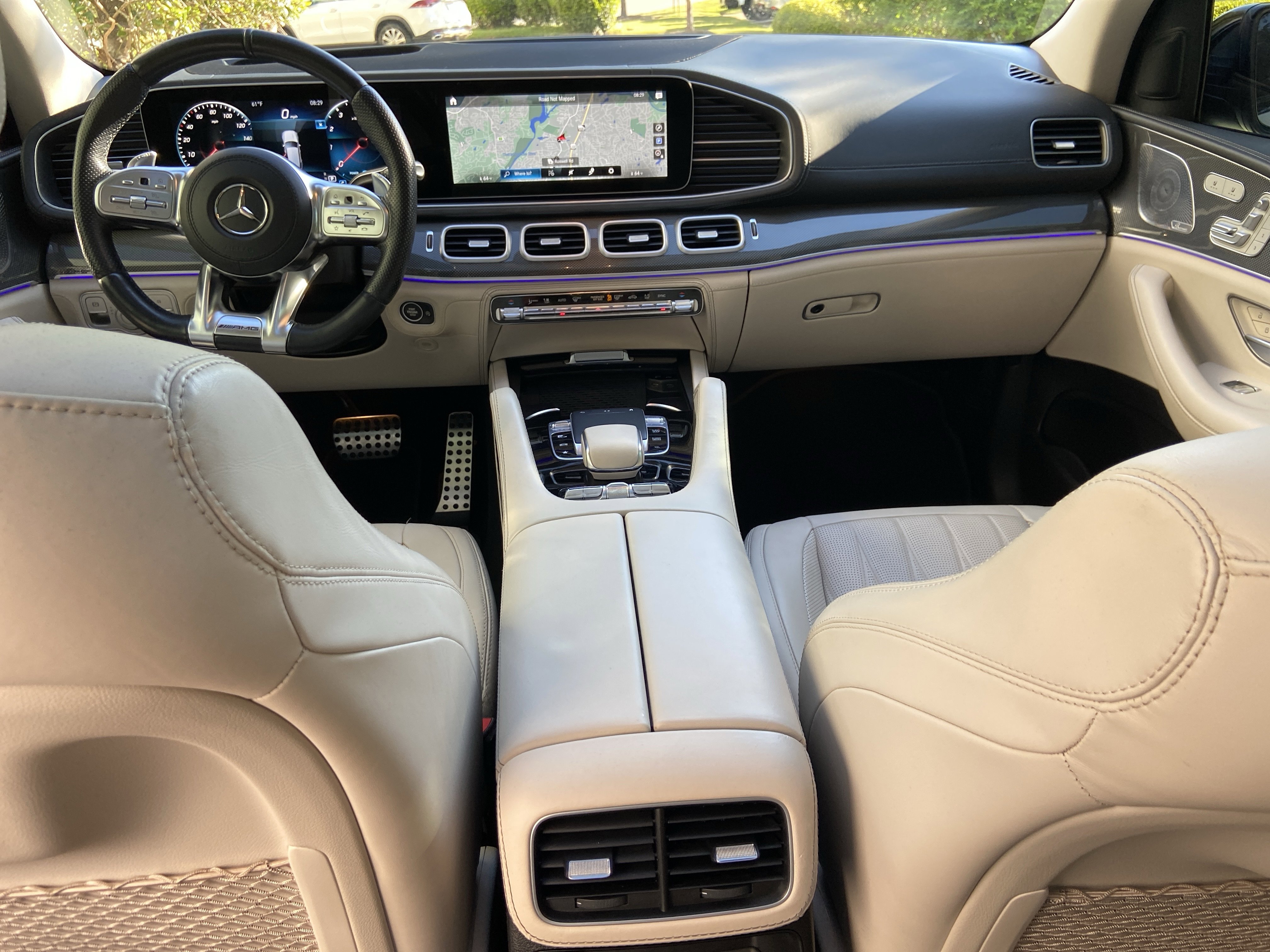 Certified Used 2021 Polar White Mercedes-Benz AMG® GLE 53 4MATIC® SUV image 26
