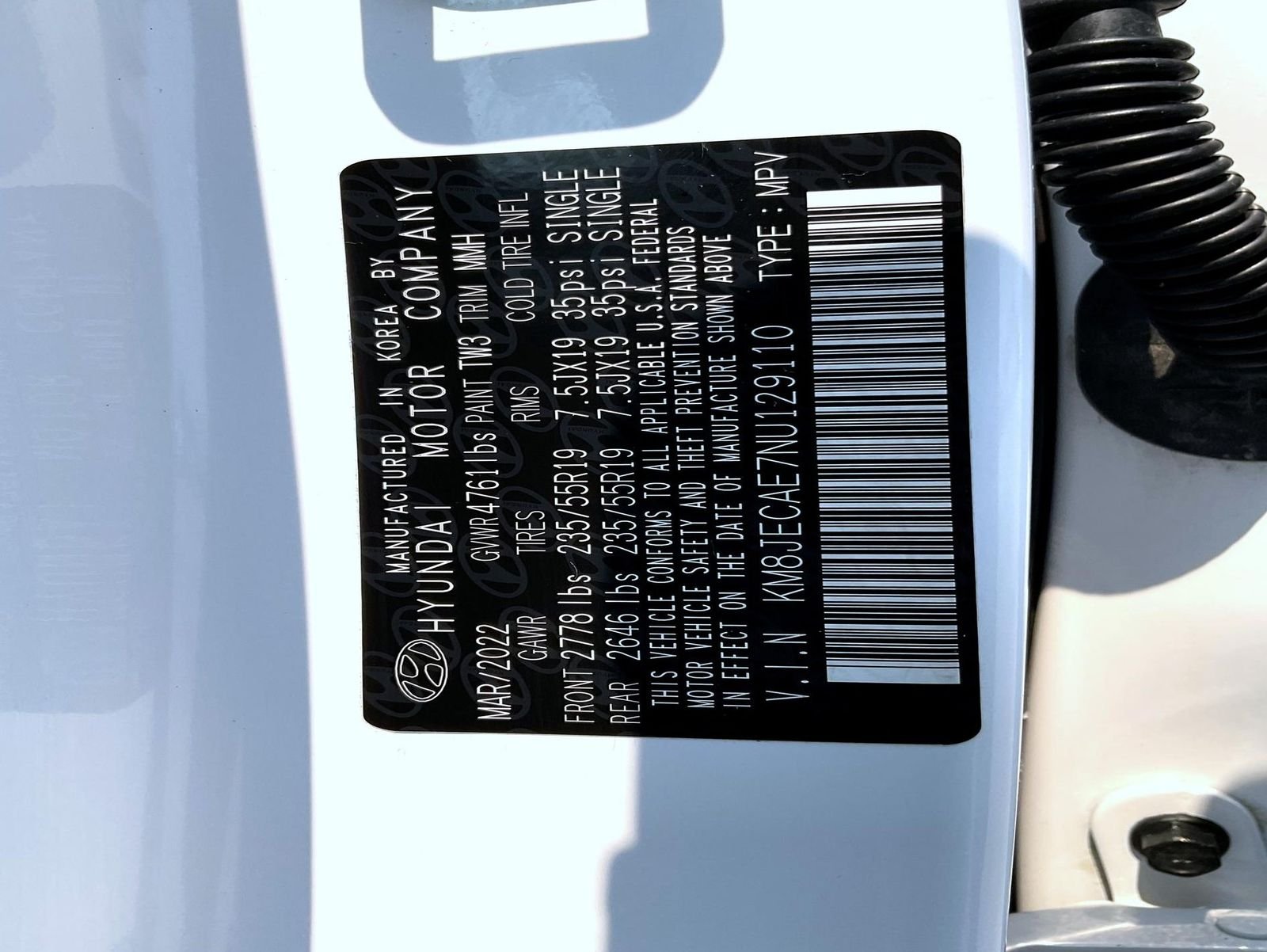 Used 2022 Gray Hyundai Limited image 25