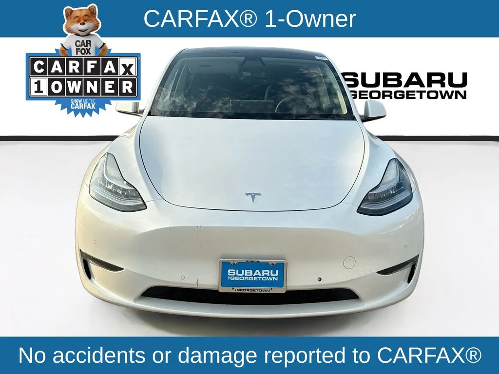 Used 2021 White Tesla Long Range image 2
