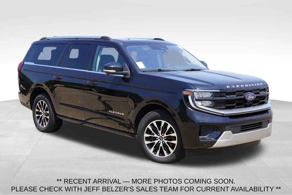 Used 2025 Agate Black Metallic Ford Platinum image 1
