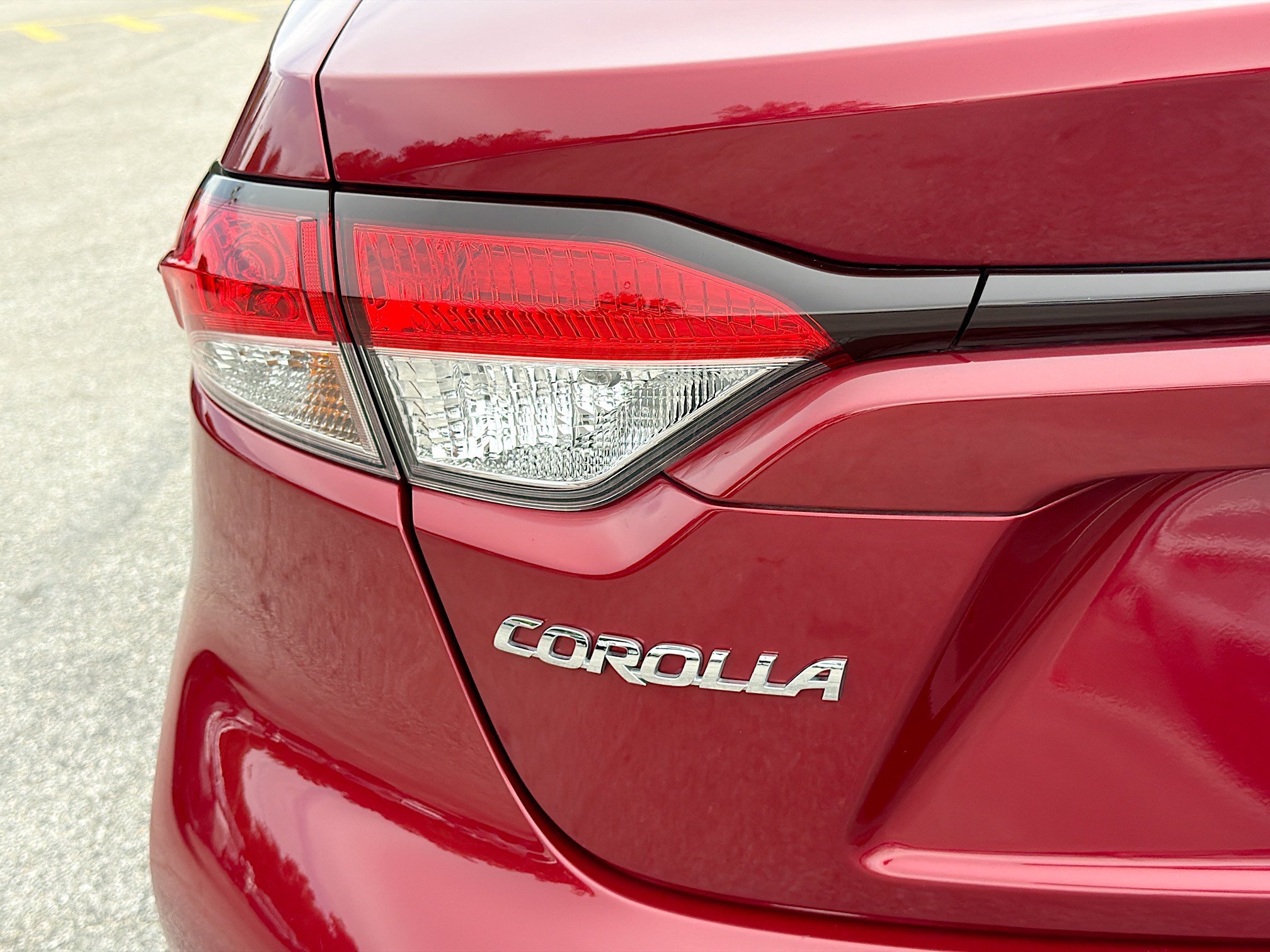 Used 2023 Ruby Flare Pearl Toyota LE image 10