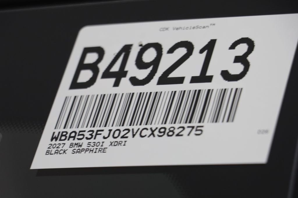 New 2027 Black Sapphire Metallic BMW 530i xDrive image 25