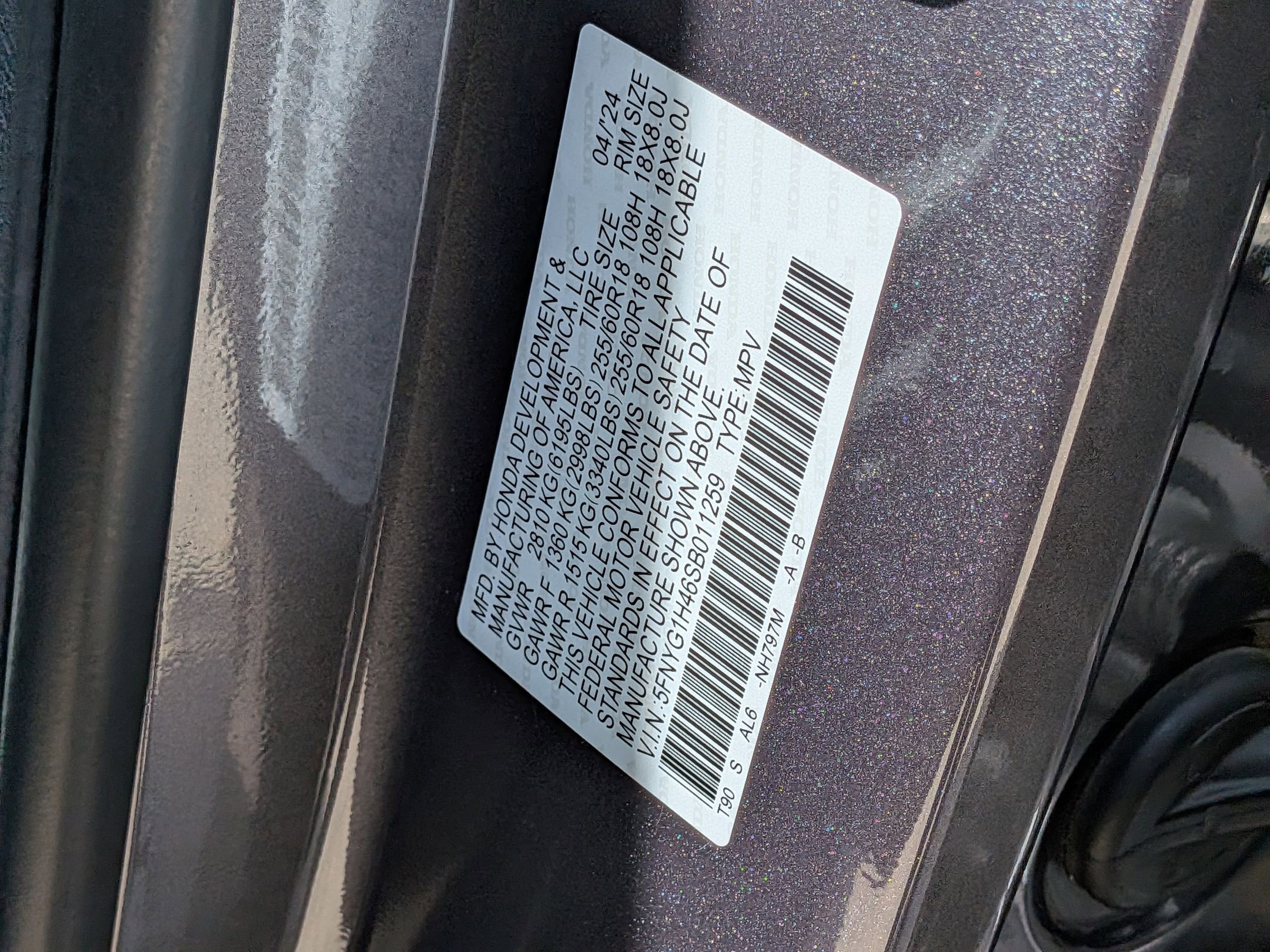 2025 Honda Pilot EX-L - Photo 33
