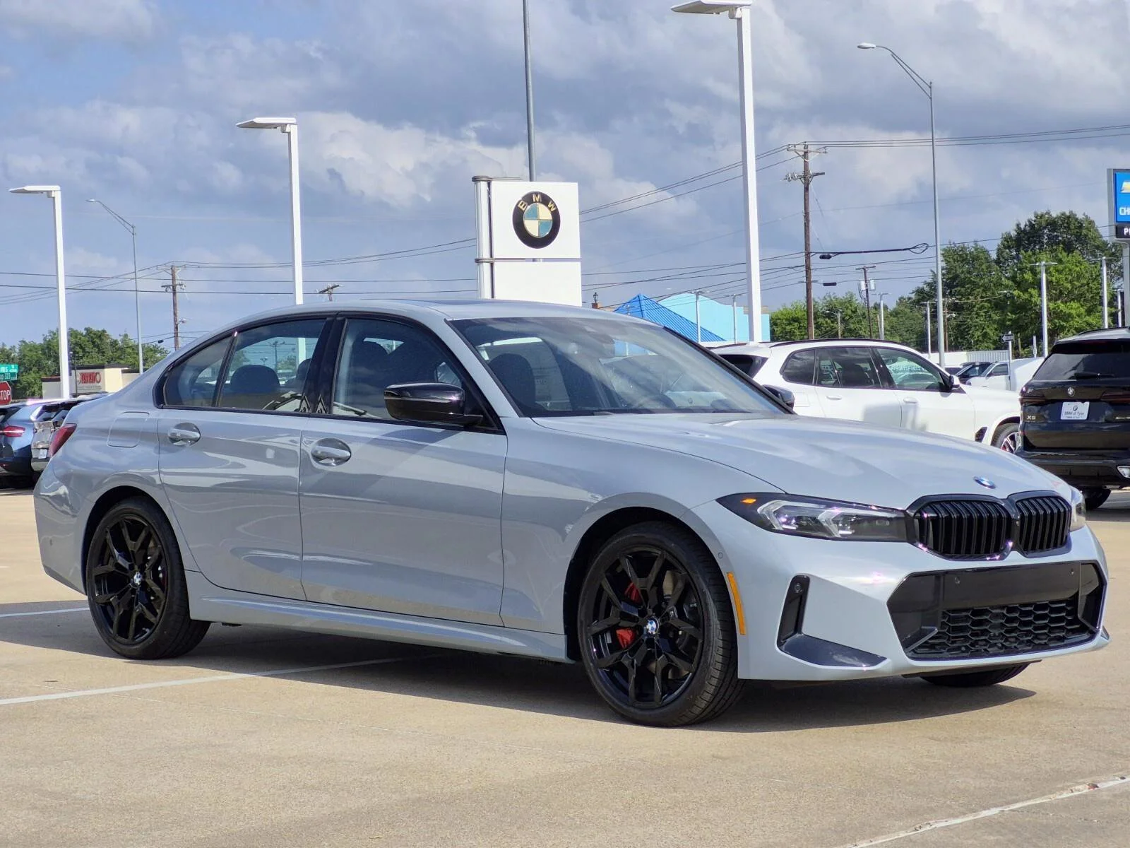 New 2026 Brooklyn Grey Metallic BMW 330i image 3