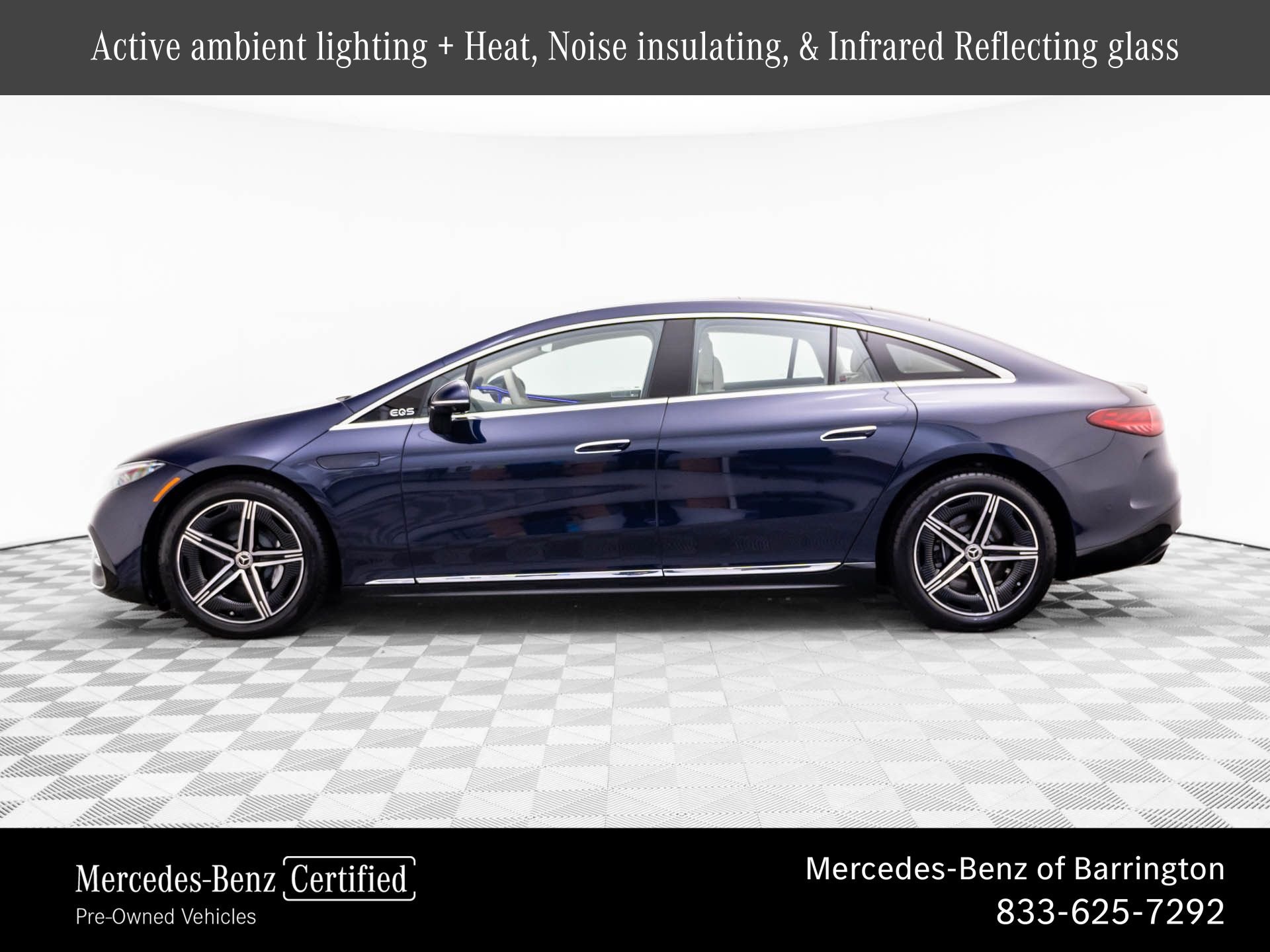 Certified 2023 Mercedes-Benz EQS Base with VIN W1KCG4EB5PA032981 for sale in Barrington, IL