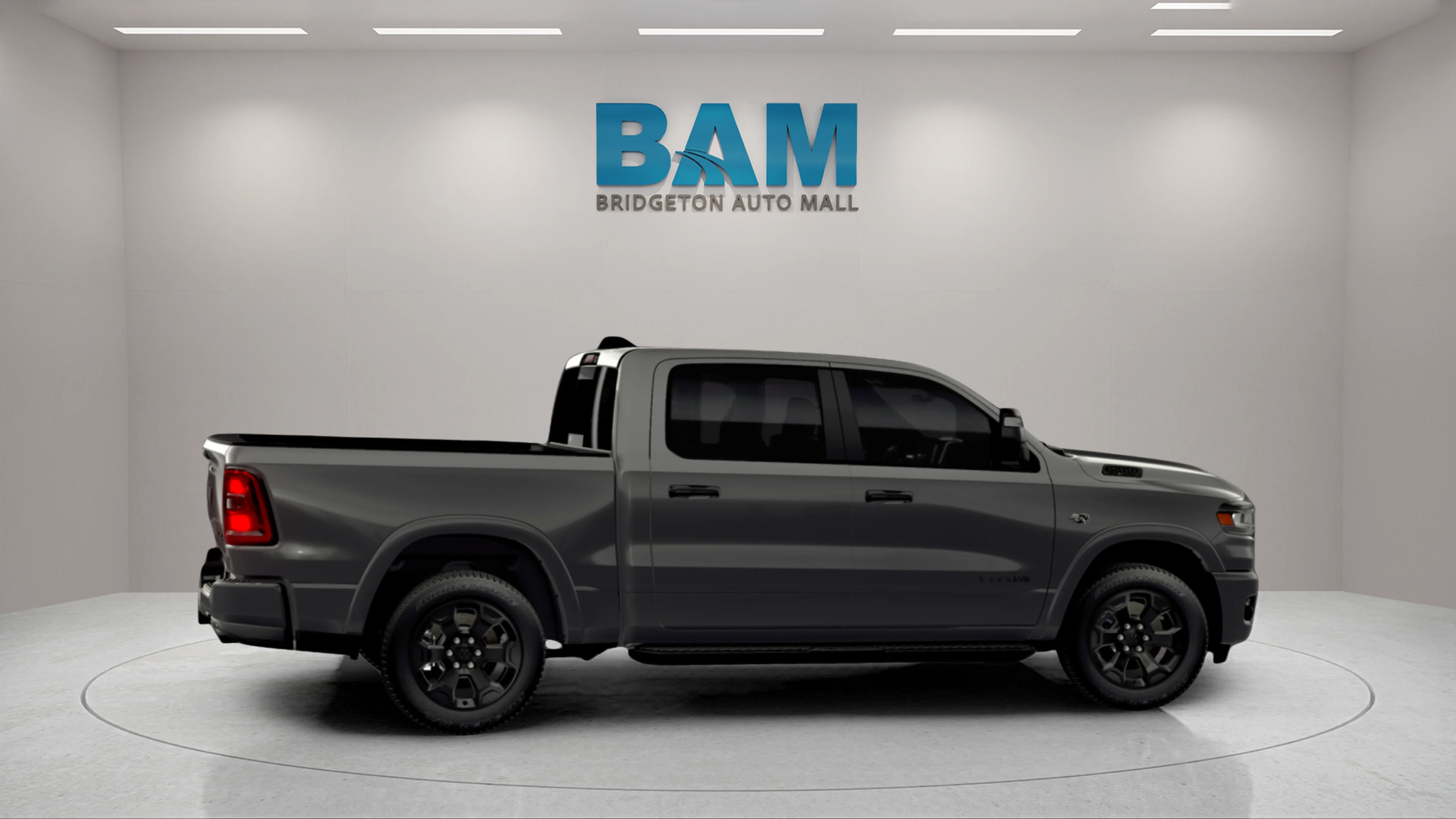 New 2026 Granite Crystal Metallic Clear-Coat Exterior Paint RAM Big Horn image 3