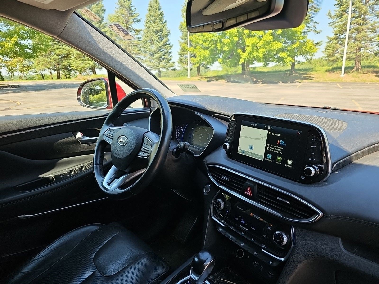 Used 2020 Calypso Red Hyundai Limited image 9