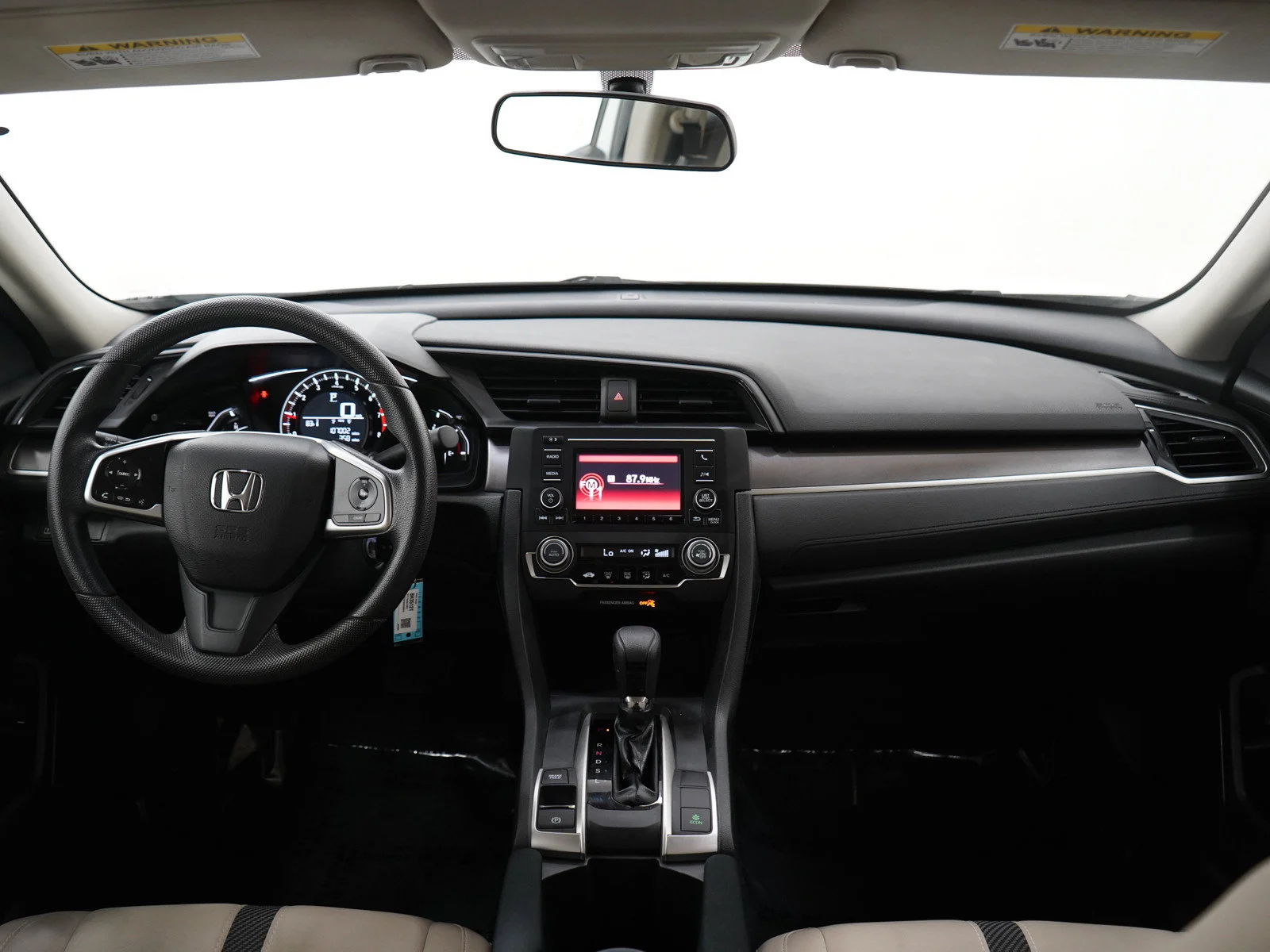 Used 2017 White Honda LX CVT image 13