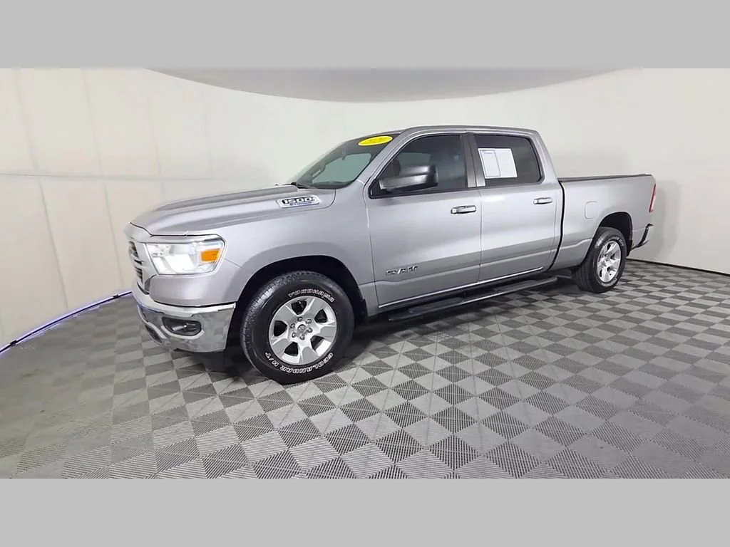Used 2021 Billet Silver Metallic Clearcoat Ram Big Horn image 49