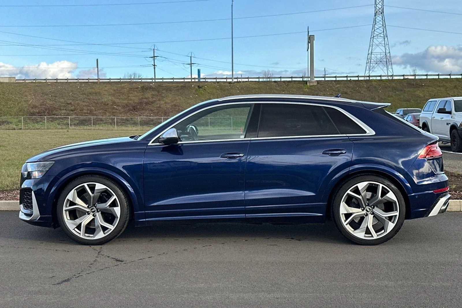 Used 2021 Blue Audi 4.0T image 6