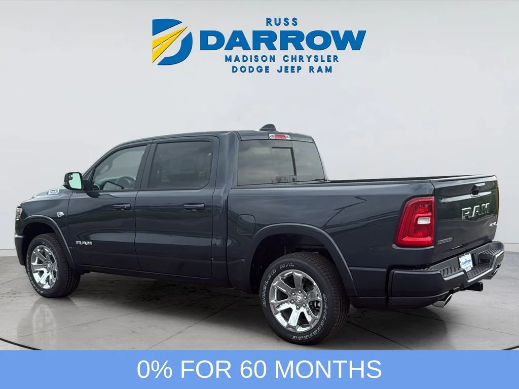 New 2026 Forged Blue Metallic Exterior Paint RAM Big Horn/Lone Star image 3