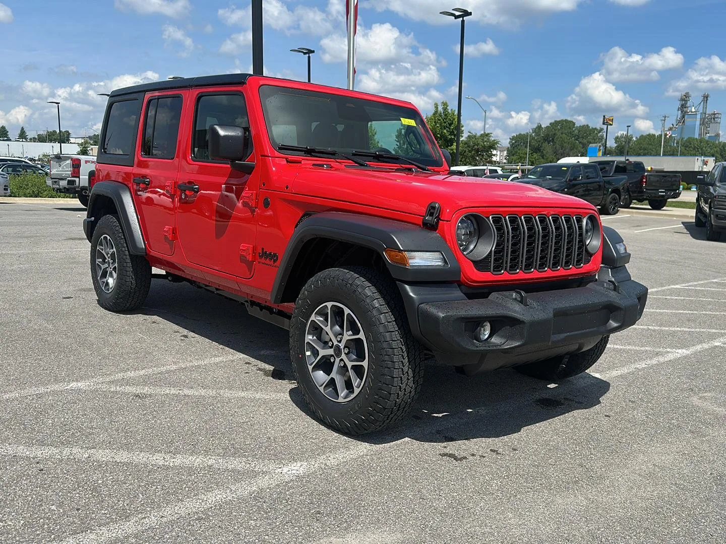 New 2026 Firecracker Red Clearcoat Jeep Sport S image 5