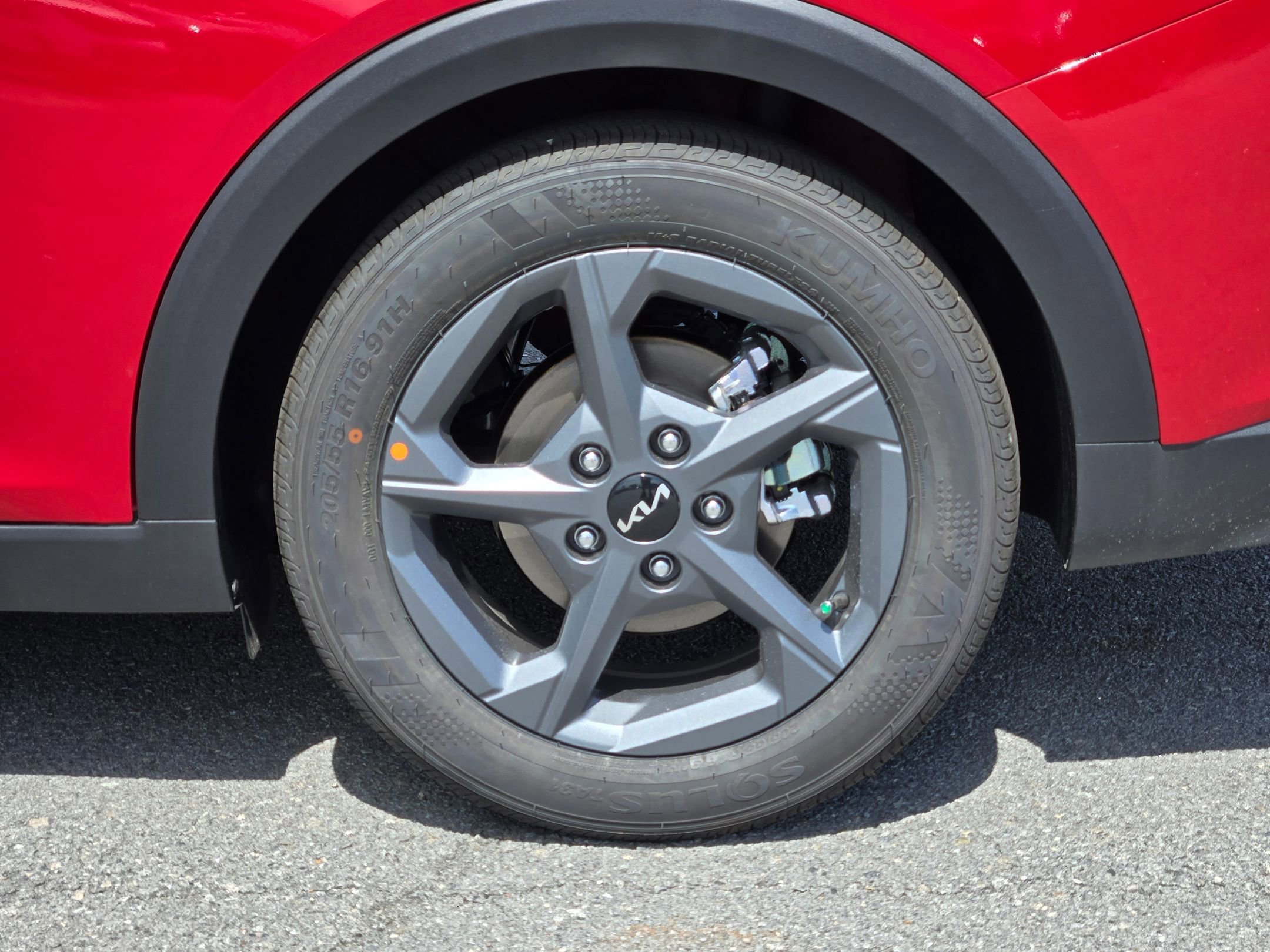 New 2026 Currant Red Kia LXS image 17