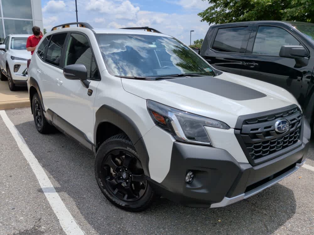 Used 2025 White Subaru Wilderness image 1