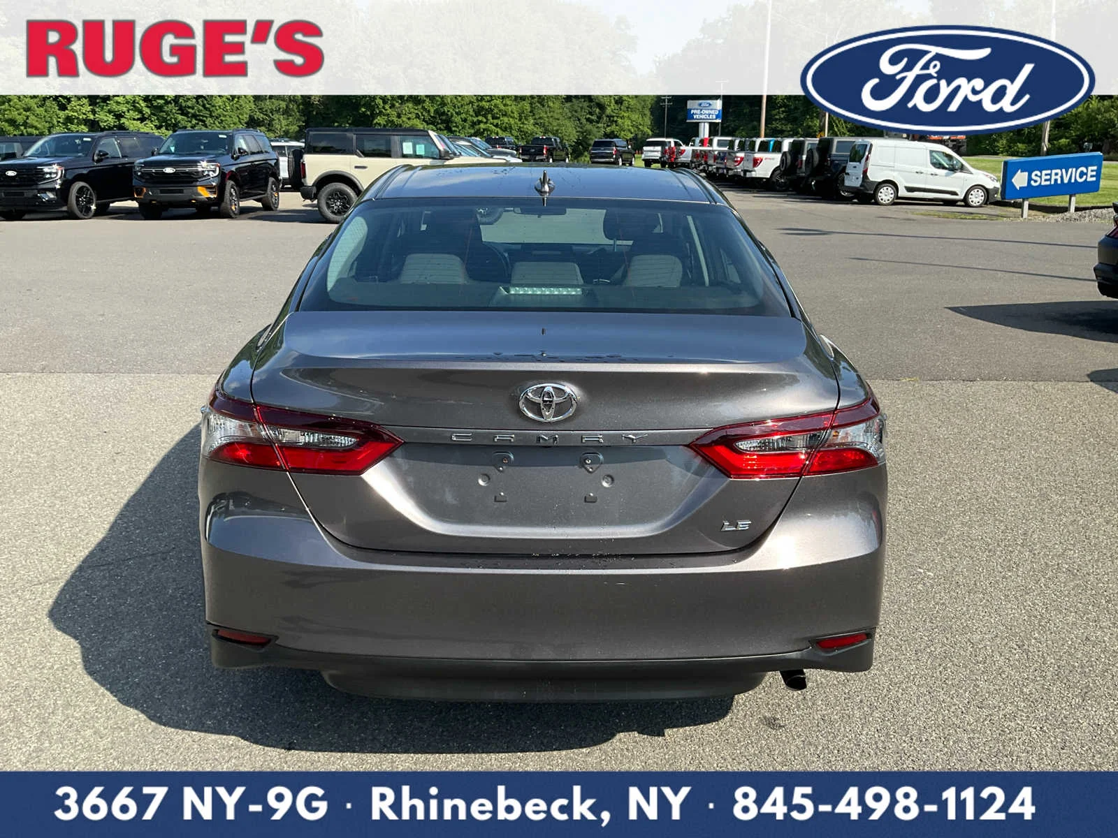Used 2023 Predawn Gray Mica Toyota LE image 4