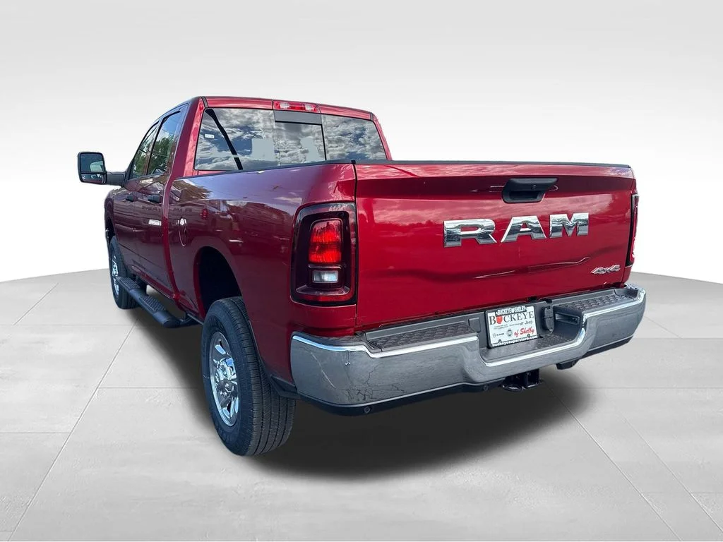 New 2026 Molten Red Pearl-Coat Exterior Paint RAM TRADESMAN image 5