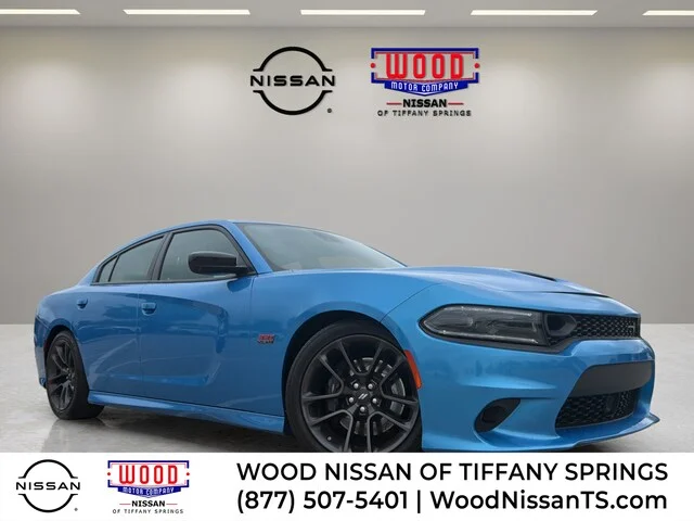 Used 2023 B5 Blue Pearlcoat Dodge R/T Scat Pack image 1