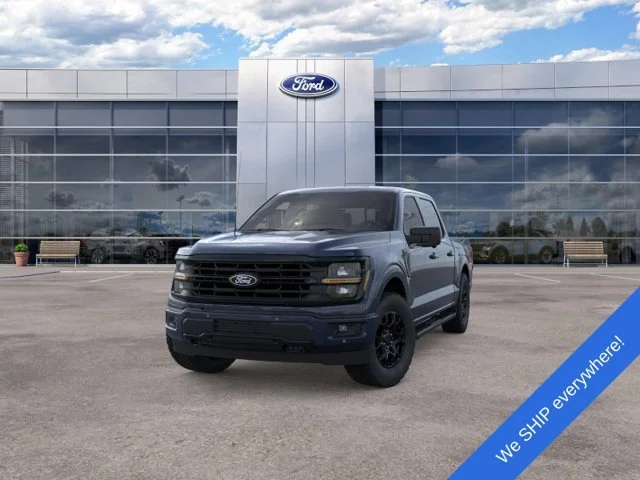 New 2026 Antimatter Blue Metallic Ford XLT image 2
