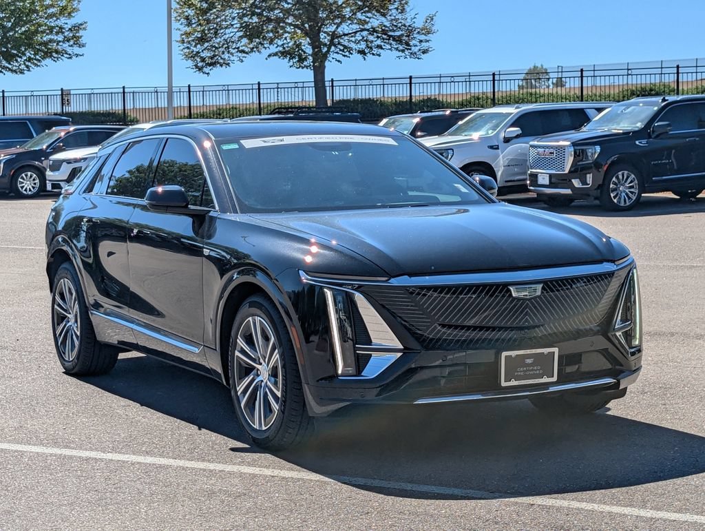 Certified Used 2024 Stellar Black Metallic Cadillac Luxury 1 image 6