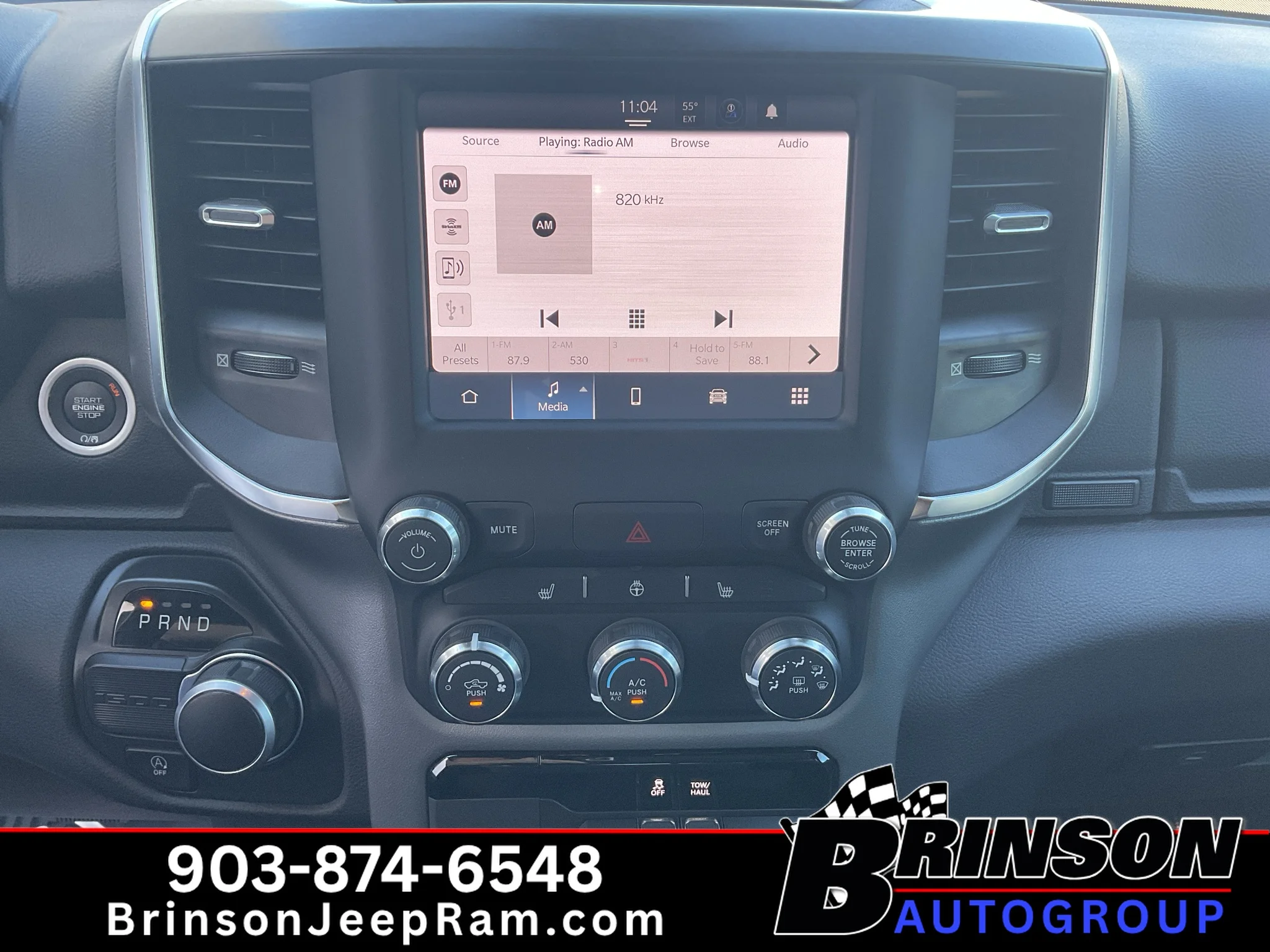 Used 2024 Granite Crystal Metallic Clearcoat Ram Lone Star image 26