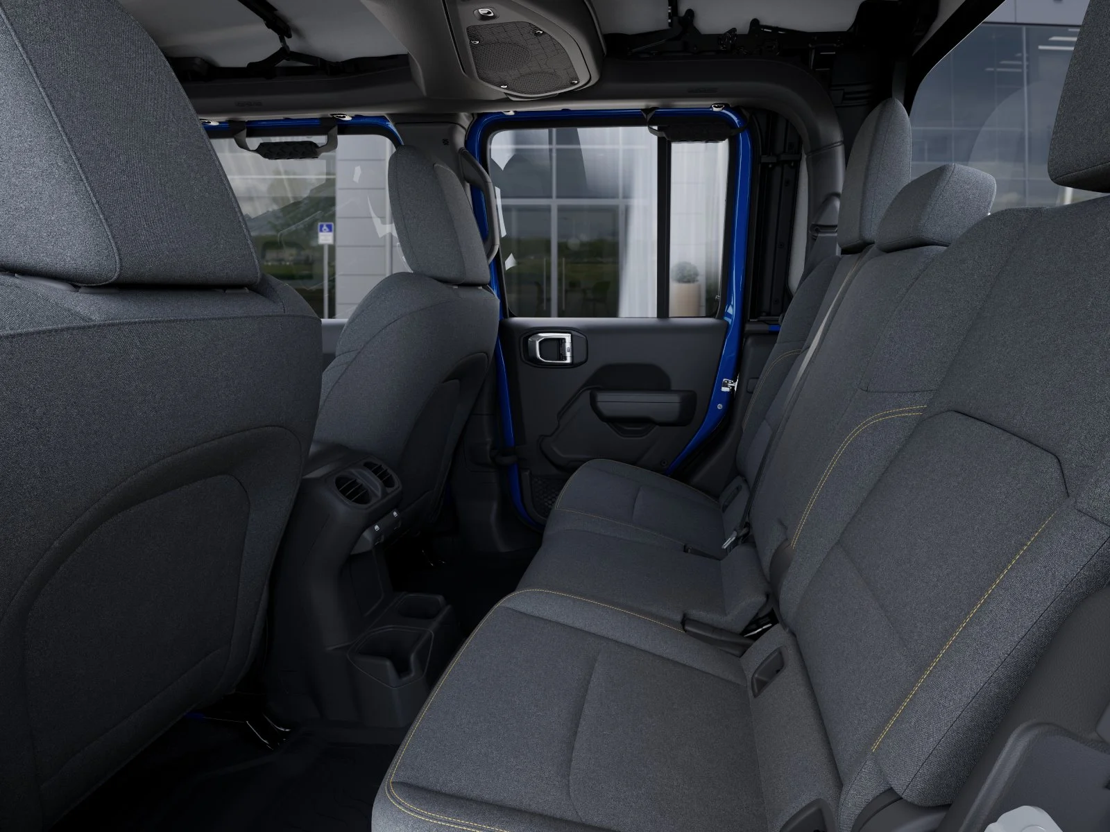New 2026 Hydro Blue Pearl-Coat Exterior Paint Jeep Sport image 49