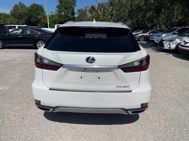 Certified Used 2021 White Pearl Lexus RX 350 image 3