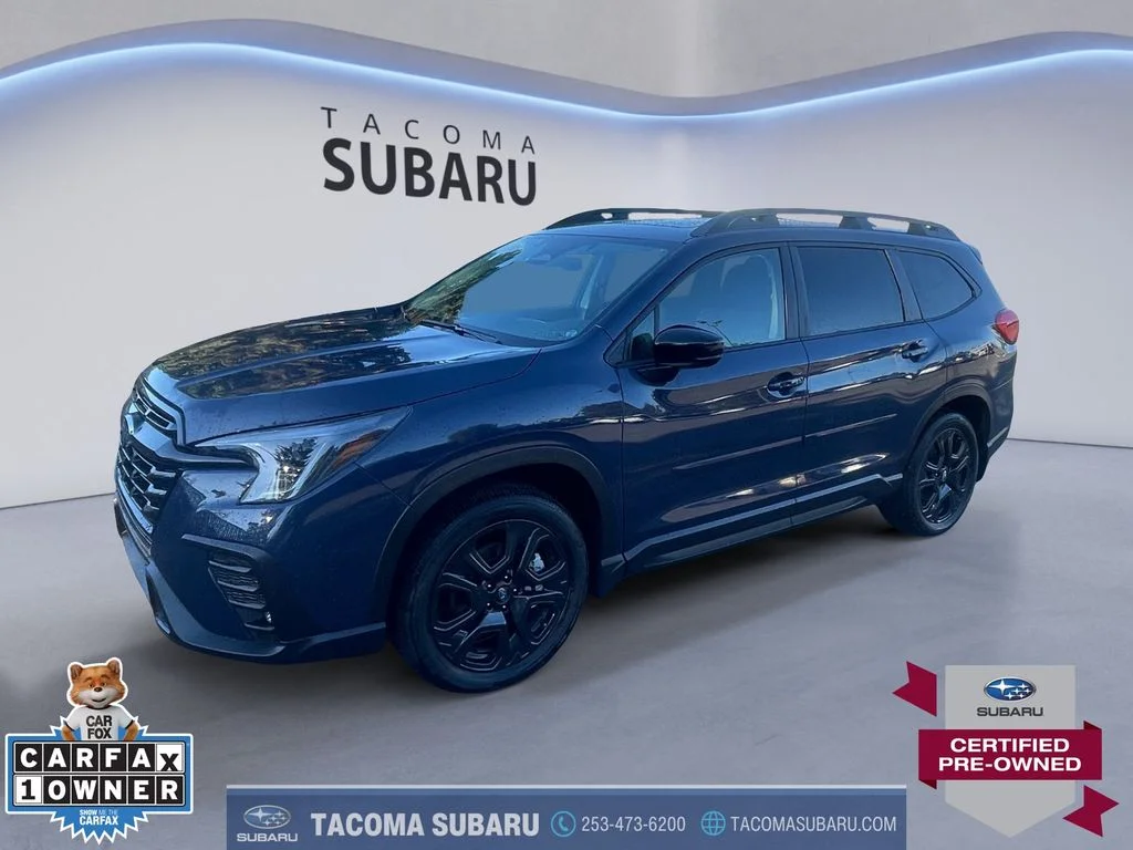 Certified Used 2025 Blue Subaru Onyx Edition Touring image 1