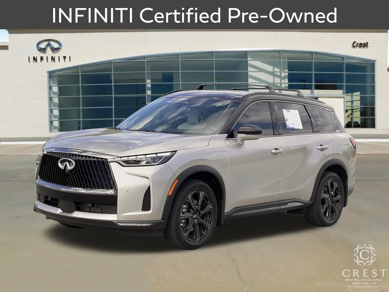 Certified Used 2027 Warm Titanium Black Obsid INFINITI AUTOGRAPH image 9