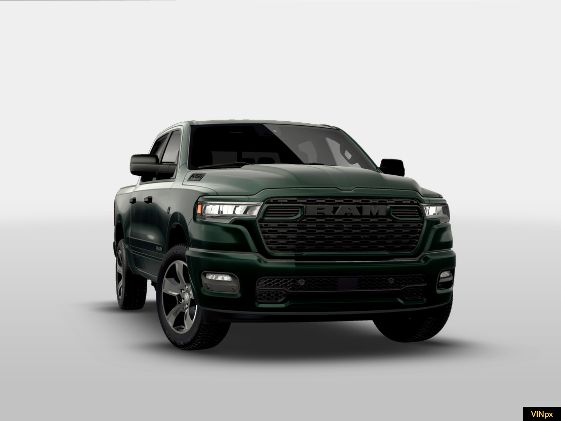 New 2026 Serrano-Green Metallic Exterior Paint RAM  image 15