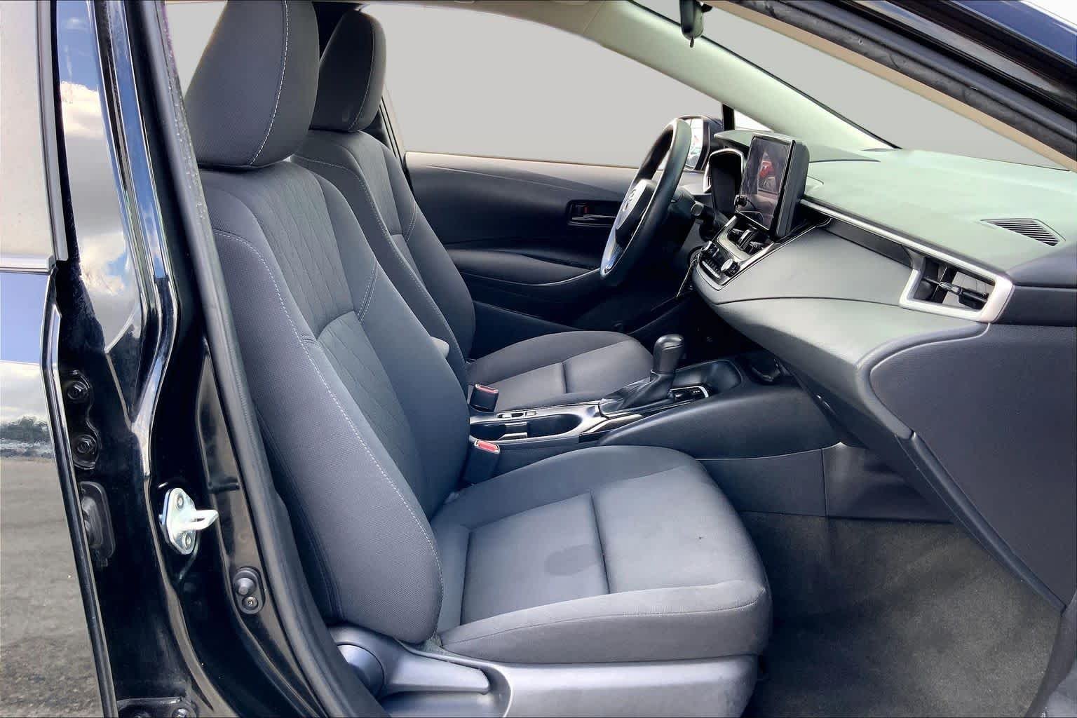 Used 2023 Midnight Black Metallic Toyota LE image 9
